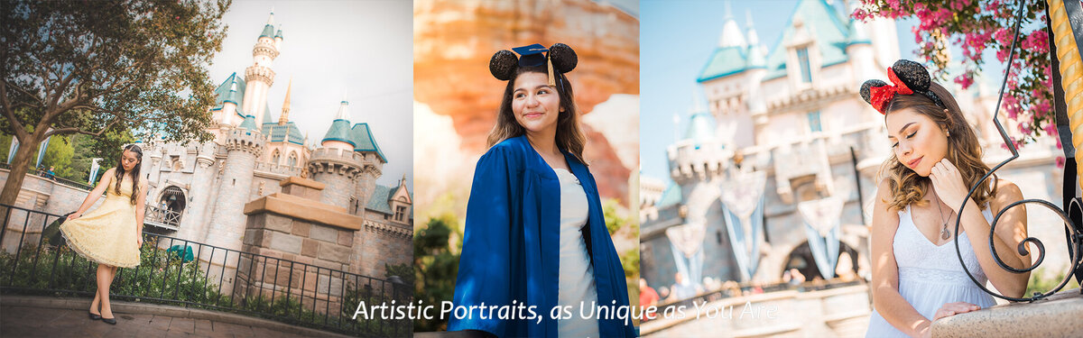 Disneyland Masterpiece Portraits banner