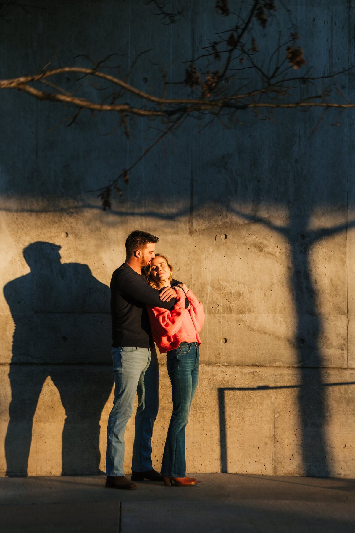 downtown austin engagment session