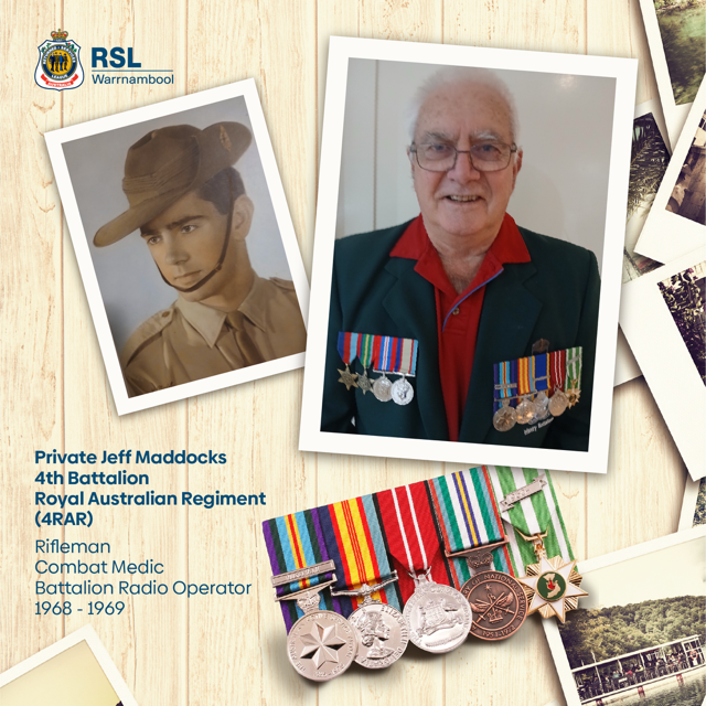 Private Jeff Maddocks 4th Battalion RAR