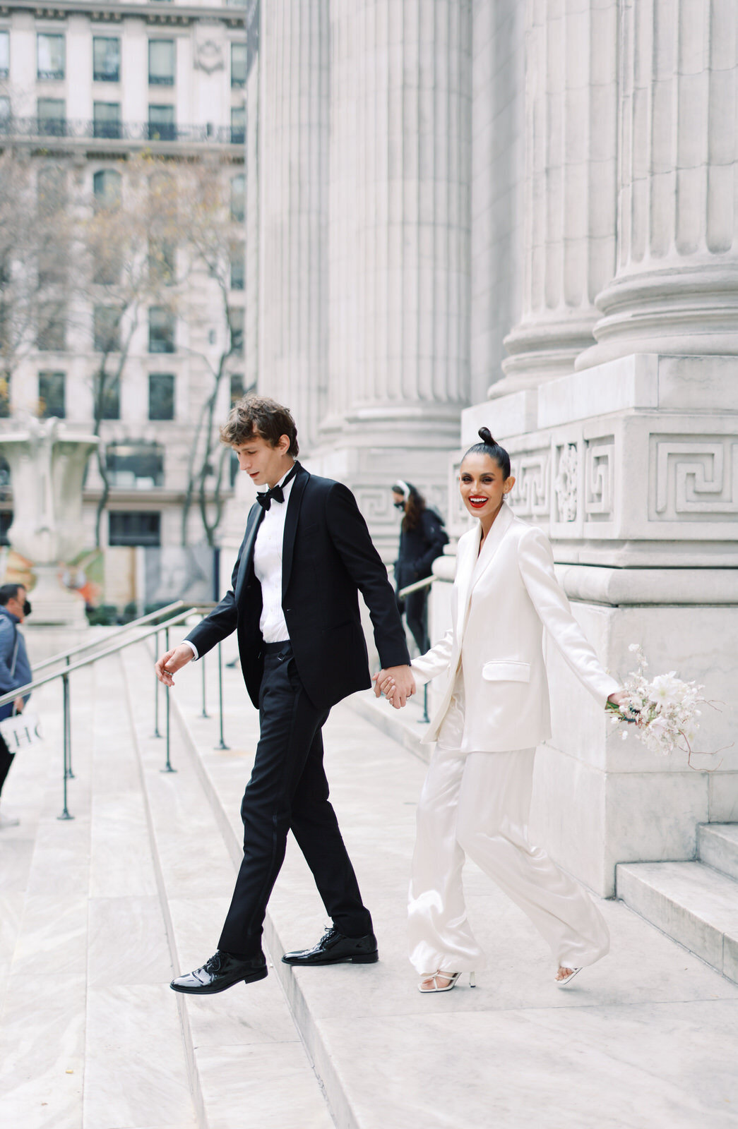Luxe Film Wedding Photography at the New York City Public Library 24