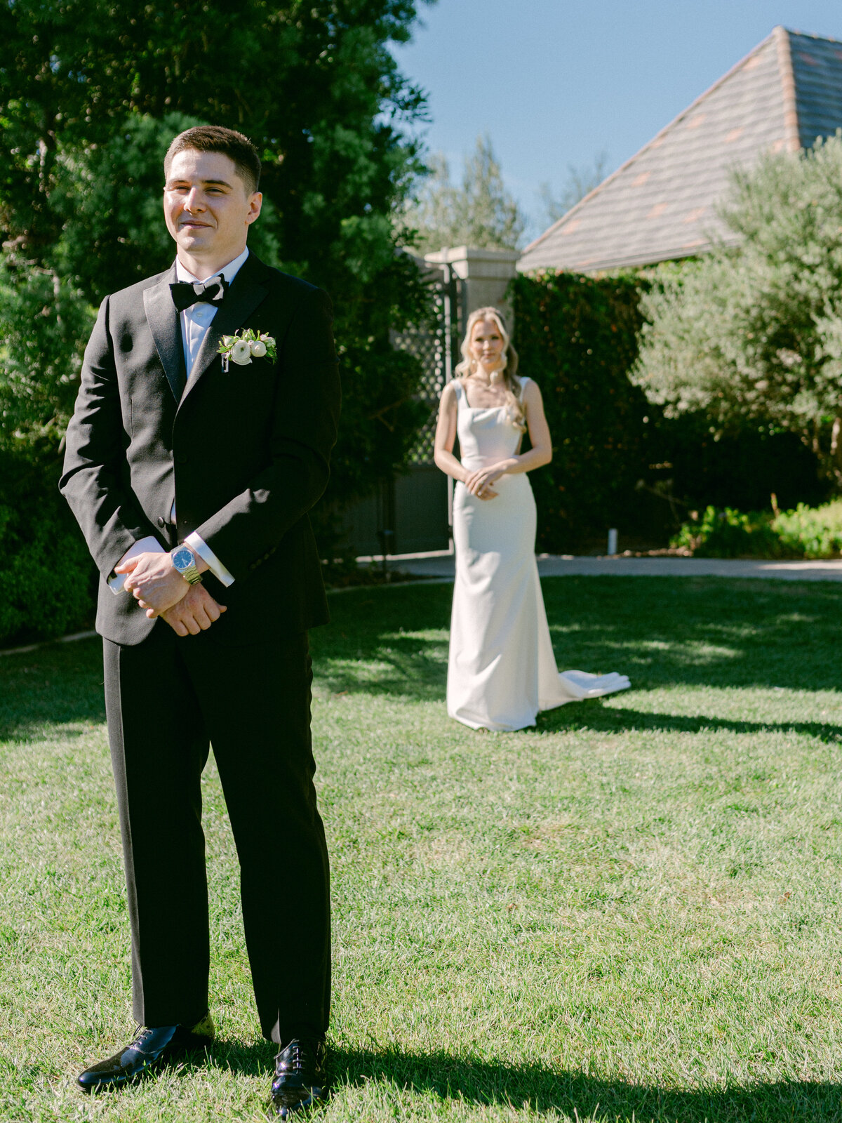 Romantic Mid-Century Estate Luxury Resort Destination Wedding San Diego  California: Michael Asmussen Luxury Destination Wedding Photographer-21