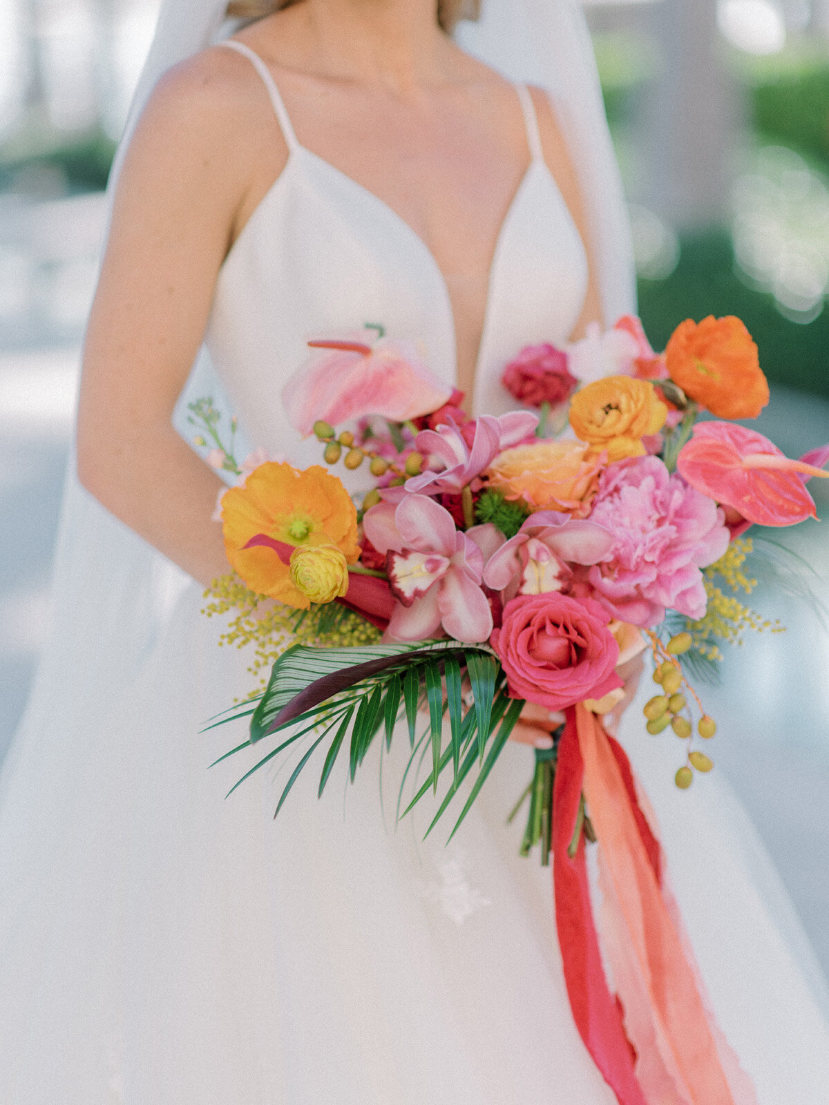 Kate-Murtaugh-Events-tropical-bridal-bouquet-Key-West