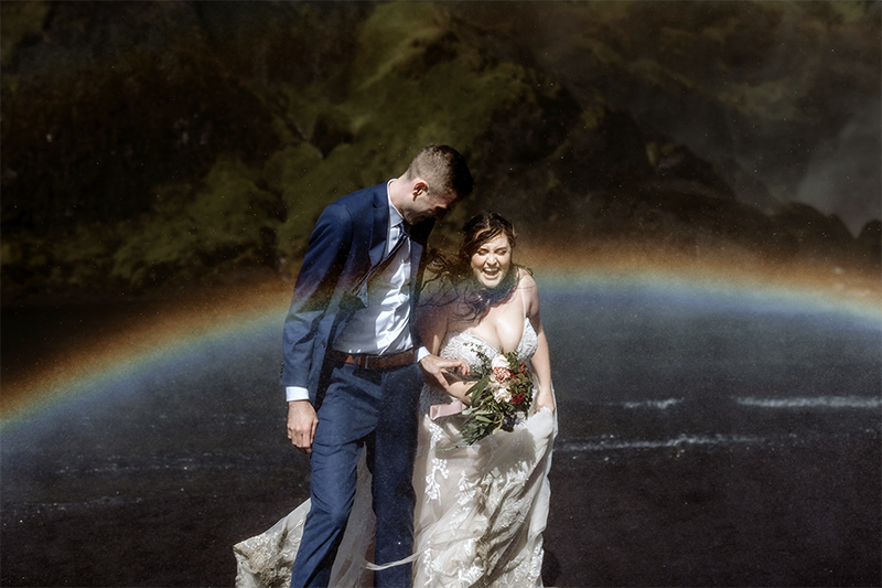 award winning wedding photos in Iceland