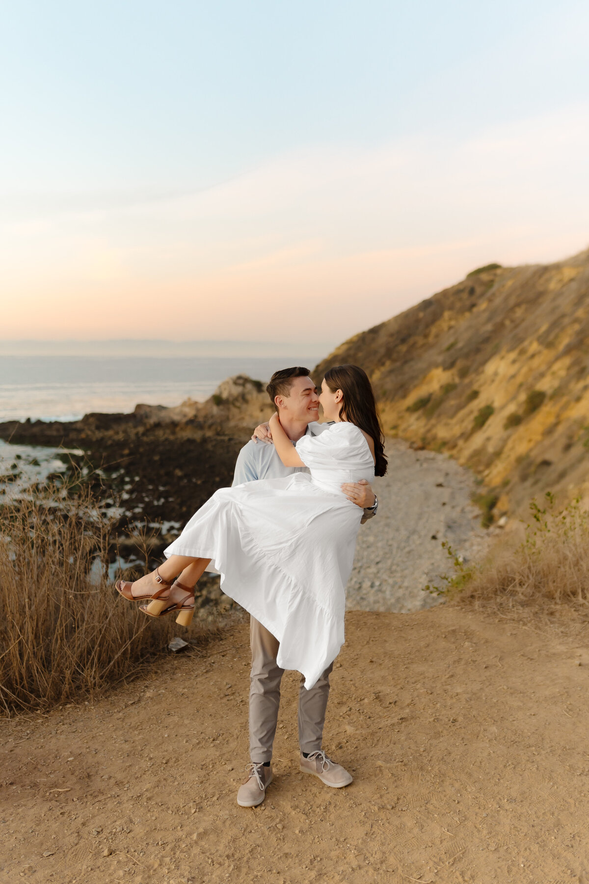 Los Angeles Beach Engagement 28