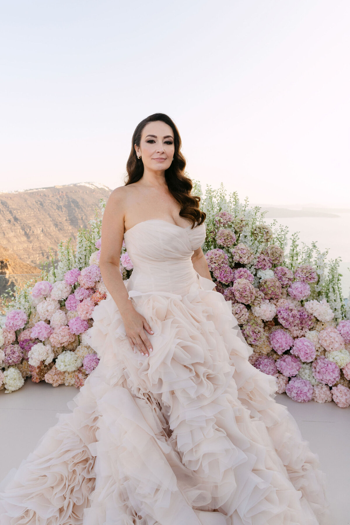 Santorini Elegant Destination Wedding-35
