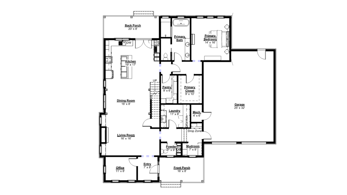 PHP_Fourth Ave_First Floor Plan_Image