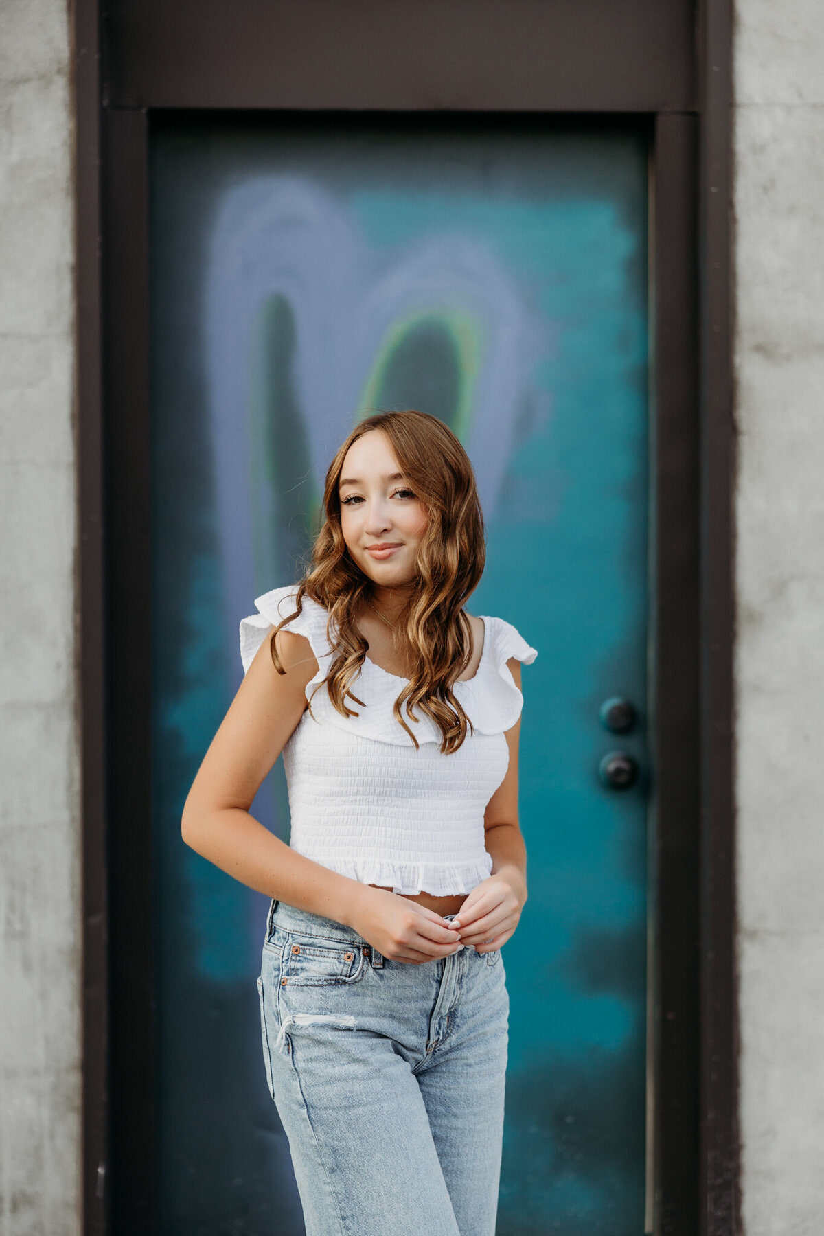 downtown senior sessions