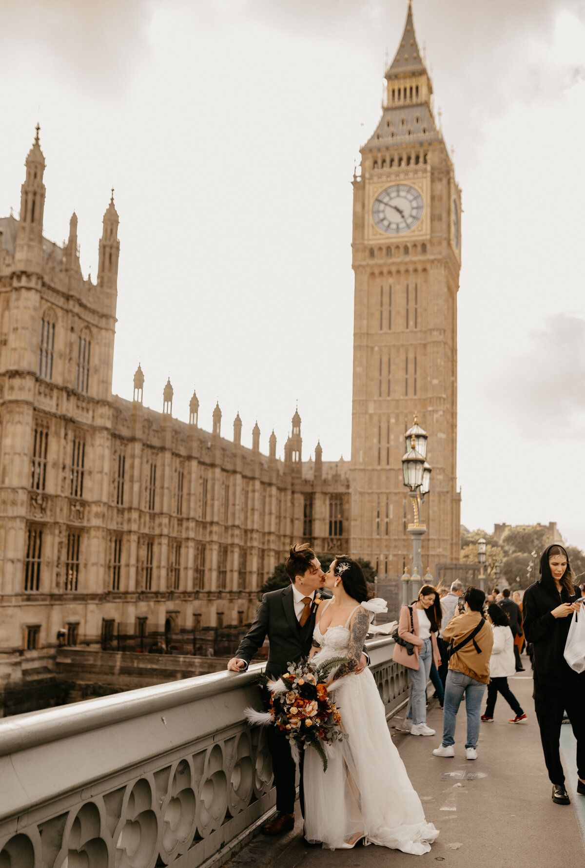 London wedding elopement at The Old marylebone town hall-654