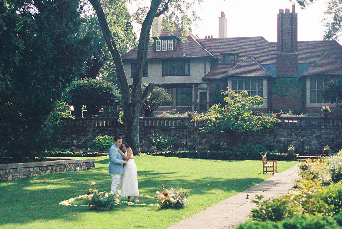 Garden wedding proposal4