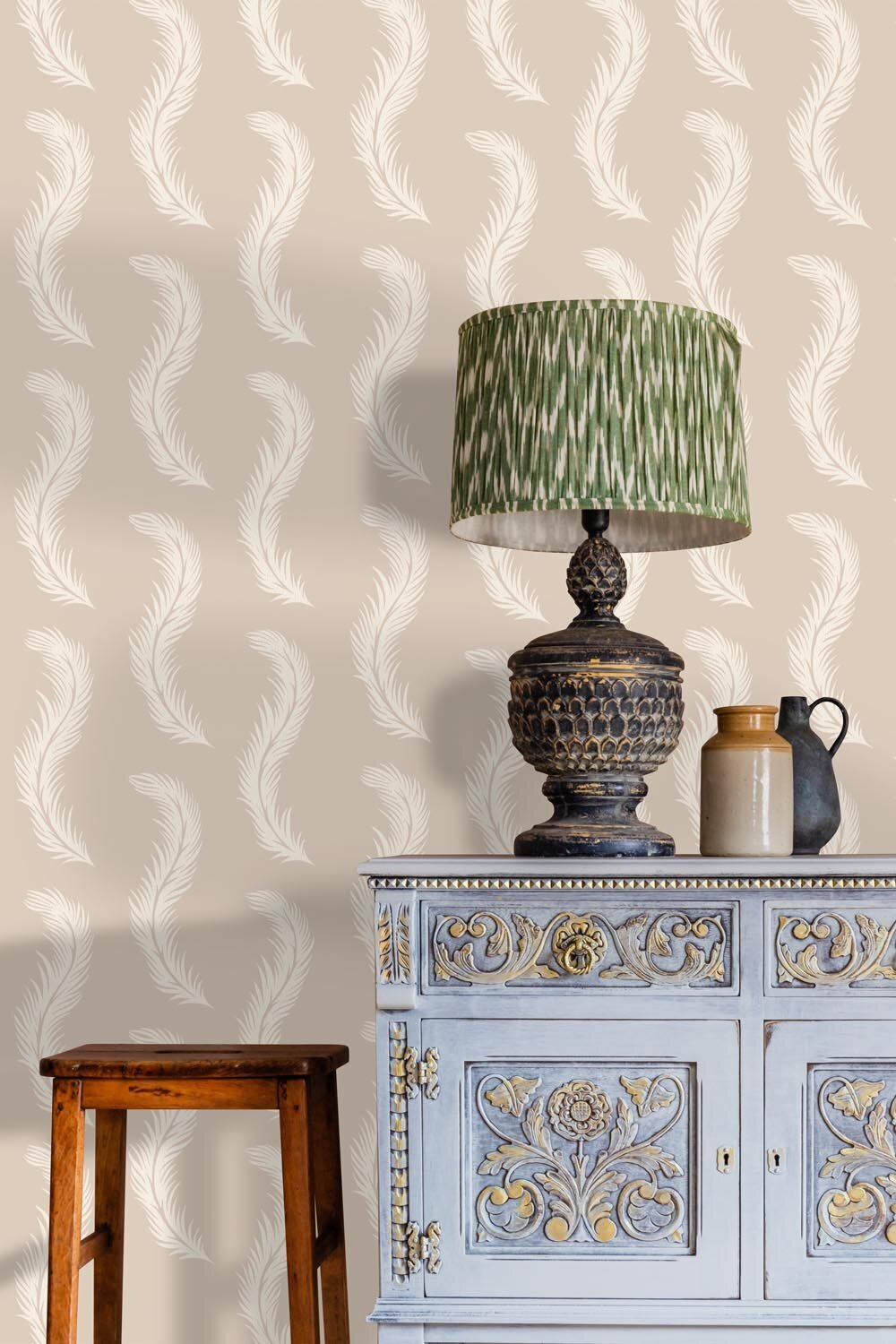 HDW_Featherbed_Chalk on Portland Stone_In-situ