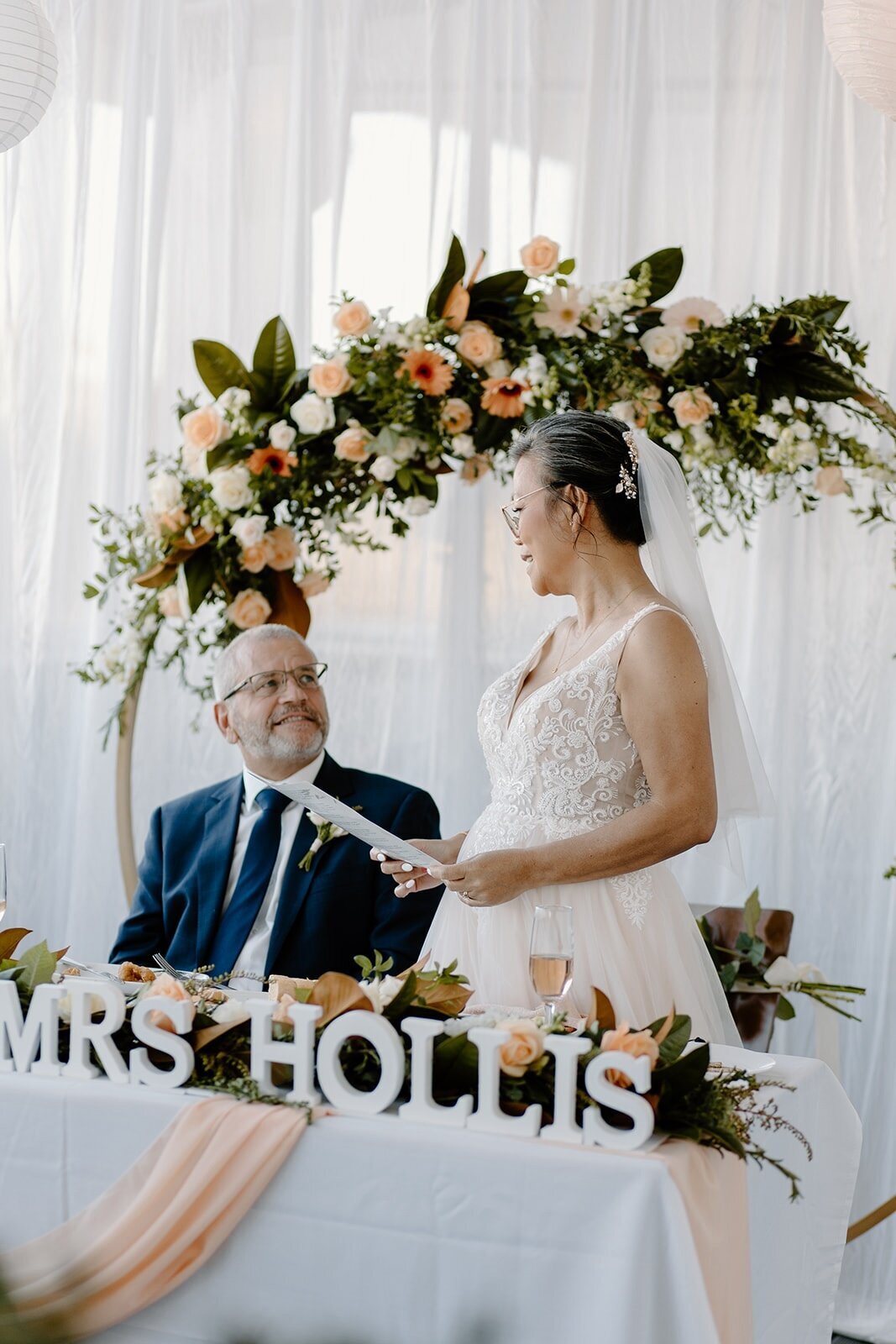 Couple celebrating at non-traditional wedding venue NZ