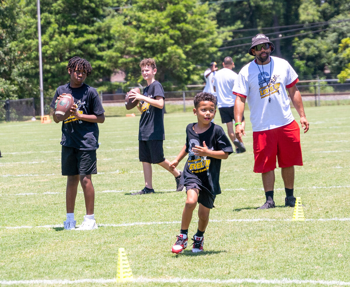 Patrick Queen Level Up 2024 Football Camp -290