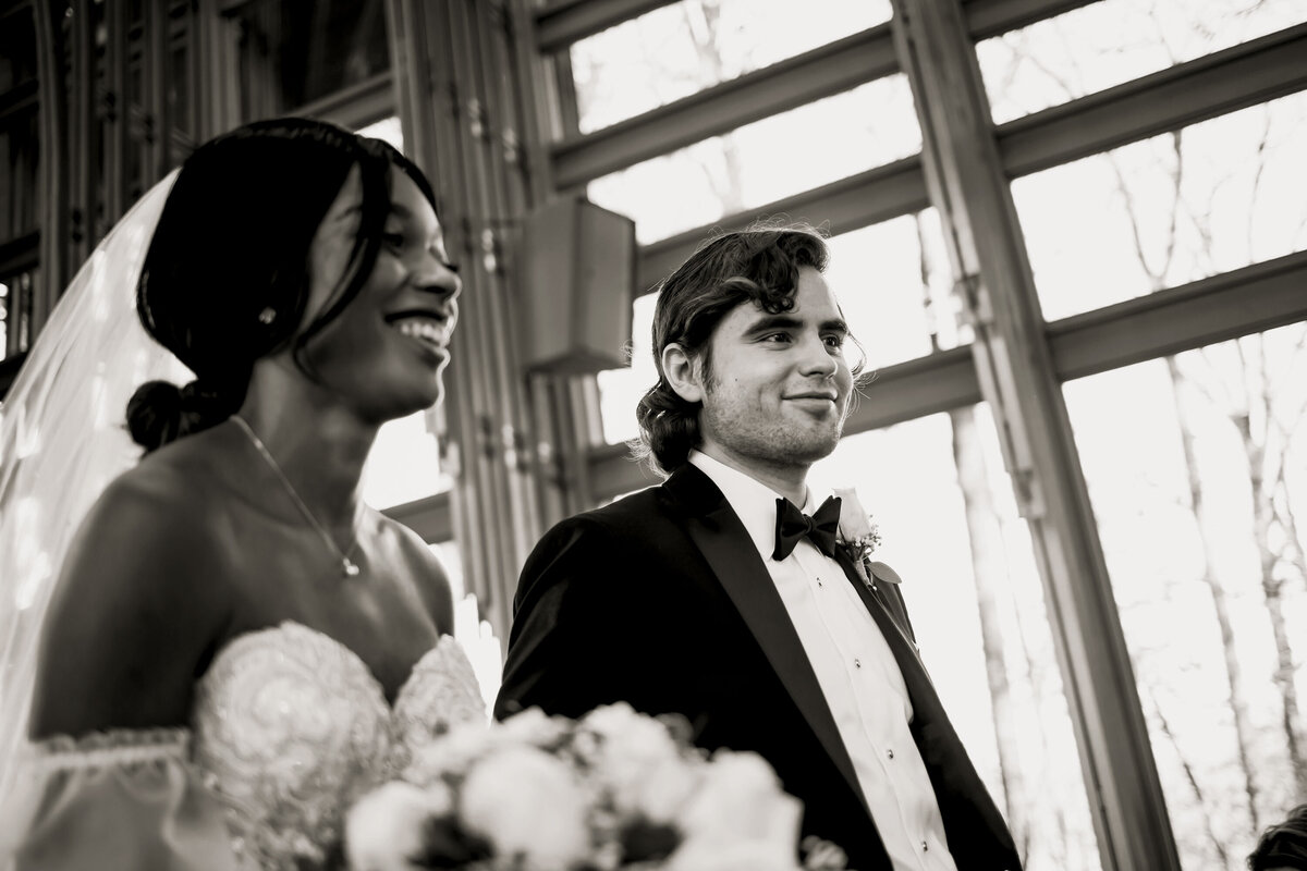 black and white wedding photography