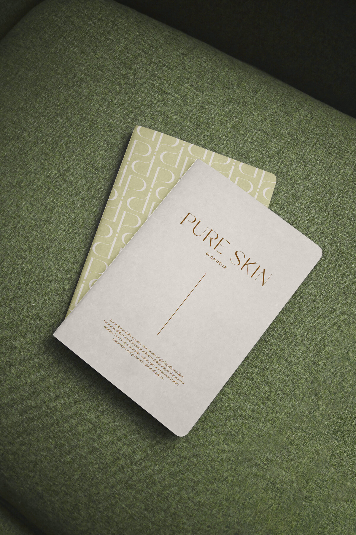 Notebook on Sofa PSD Mockups