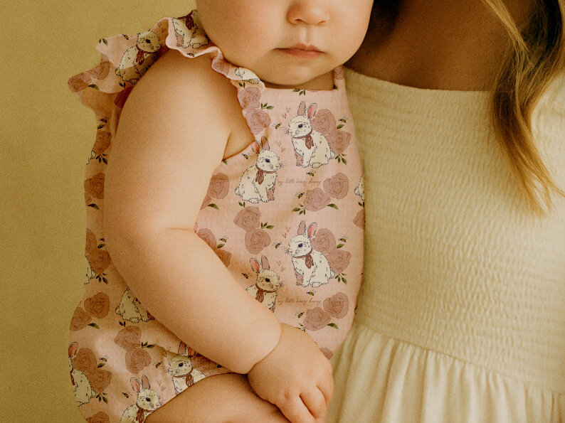 Girl's Romper