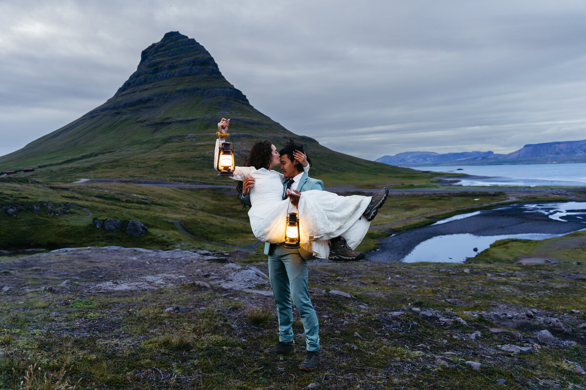 KIRKJUFELL Iceland Elopement -29