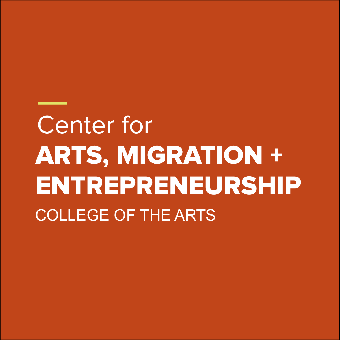 center logo with orange background