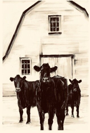 3 cows
