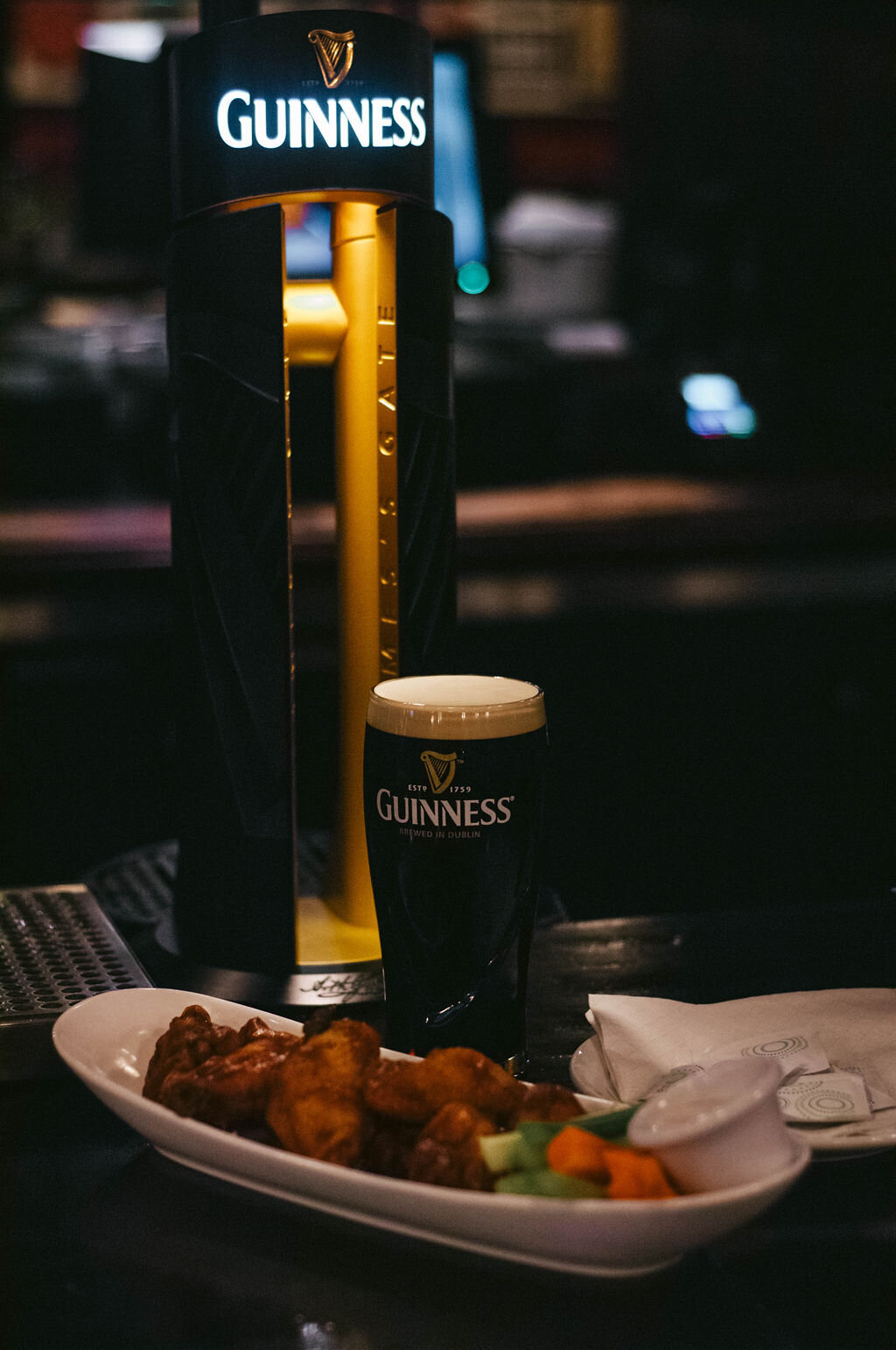 Wings Guinness Tap