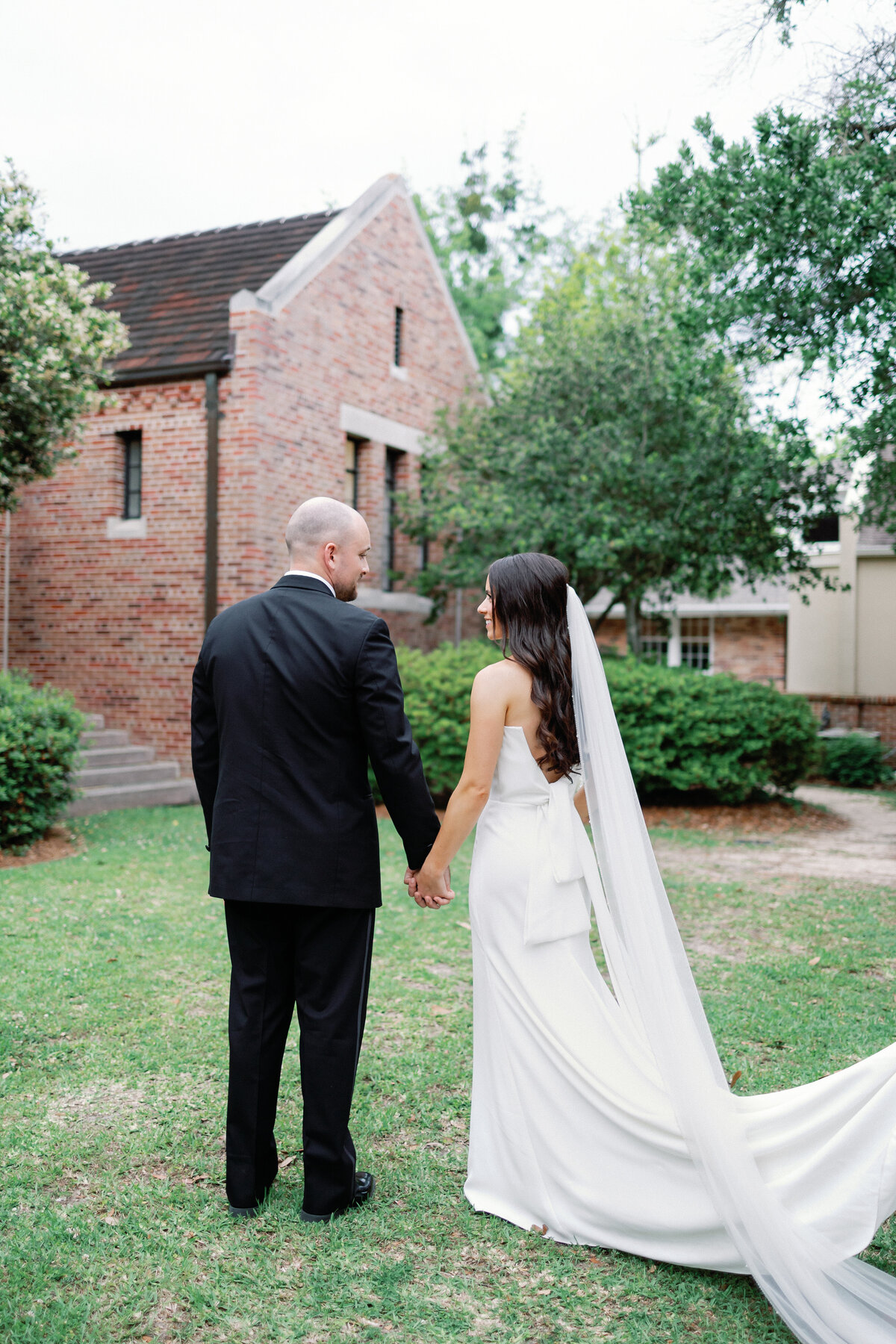 Bride and Groom Portraits New Orleans Wedding Photographer