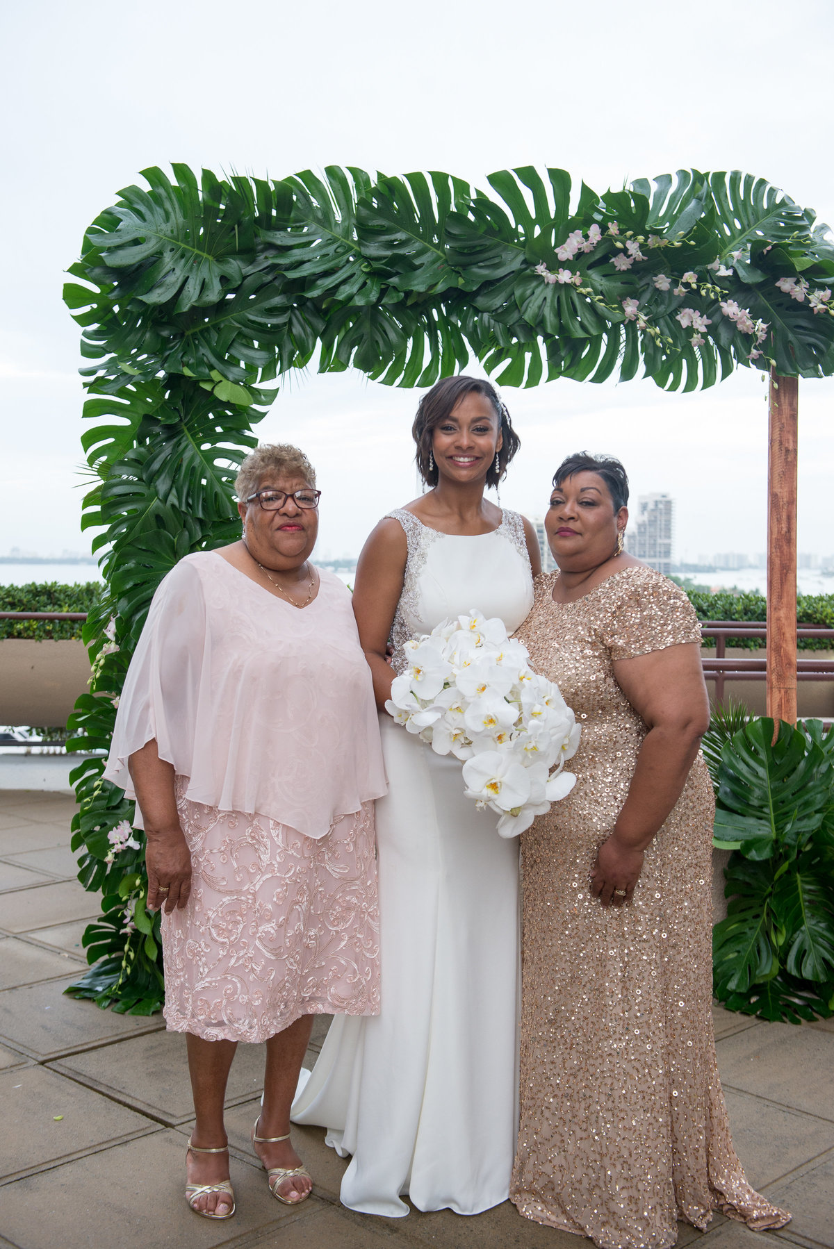 NFL Miami Dolphins Brandon Radcliff ShaKyra Radcliff Briza on the Bay Wedding Andrea Arostegui Photography-170