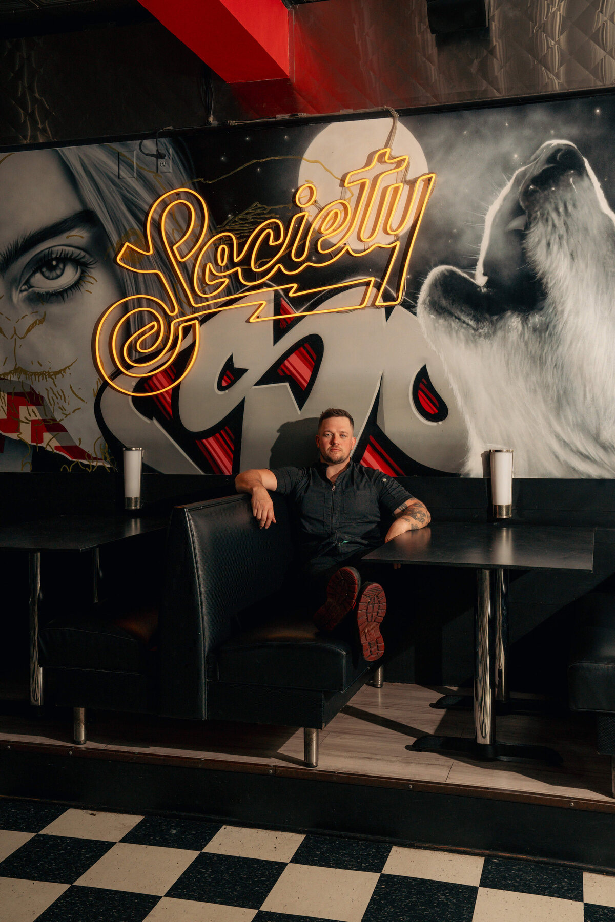 Editorial Hospitality photography featuring Chef Chris Rosenthal of Society in Greenville, SC