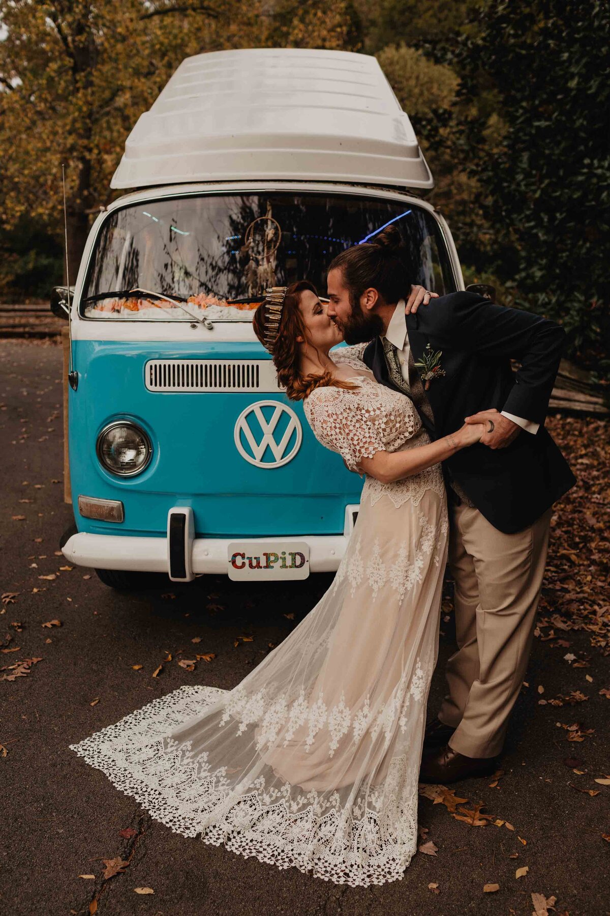 VW Camper Van Elopement