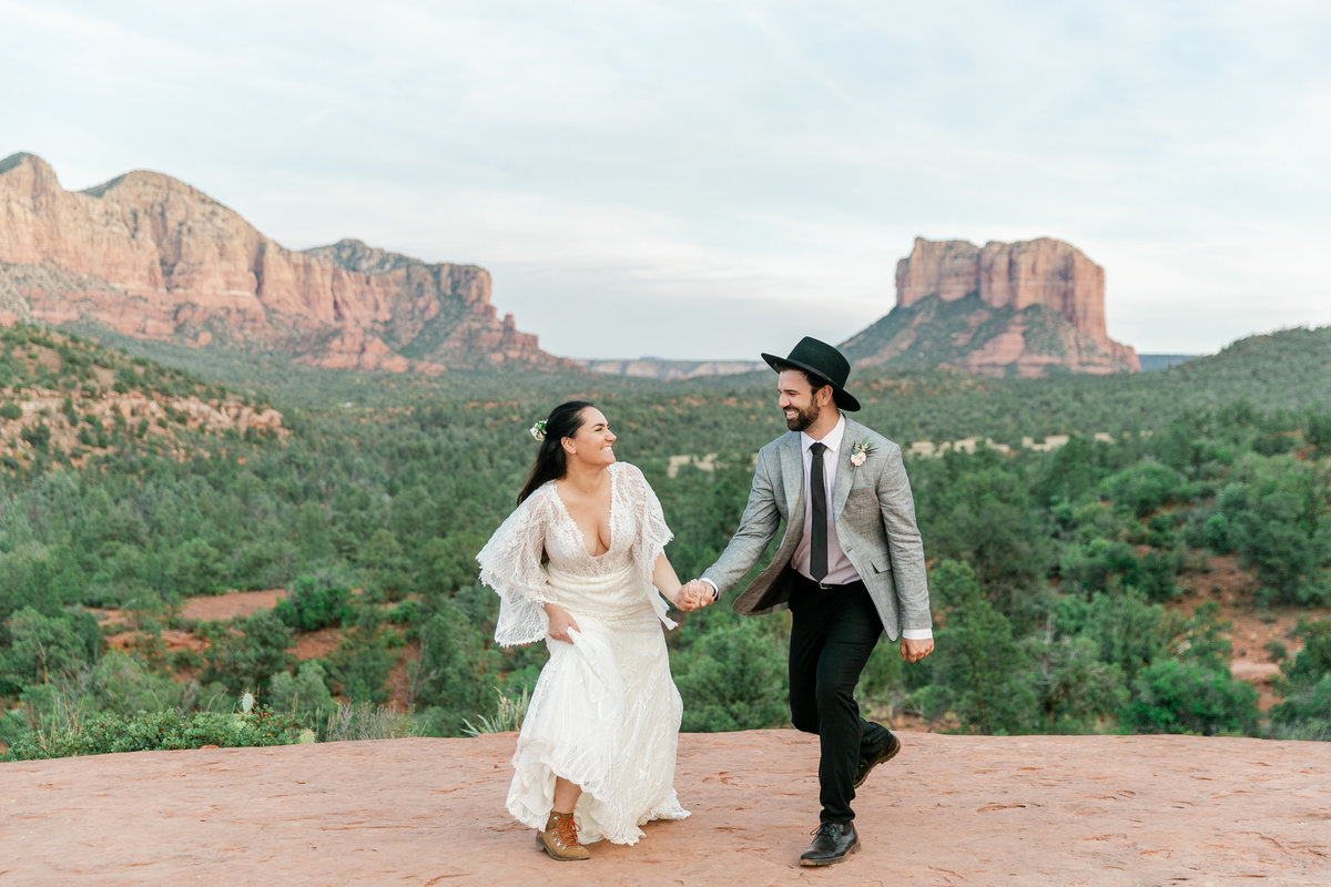 Karlie Colleen Photography - Sedona Arizona Elopement Wedding - Sara & Alfredo-229