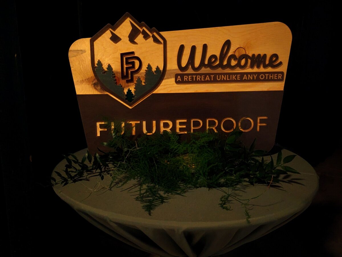 welcome sign
