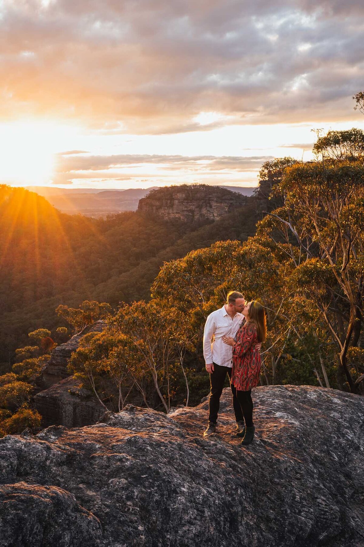 Blue Mountains Sunset Proposal Photography-11