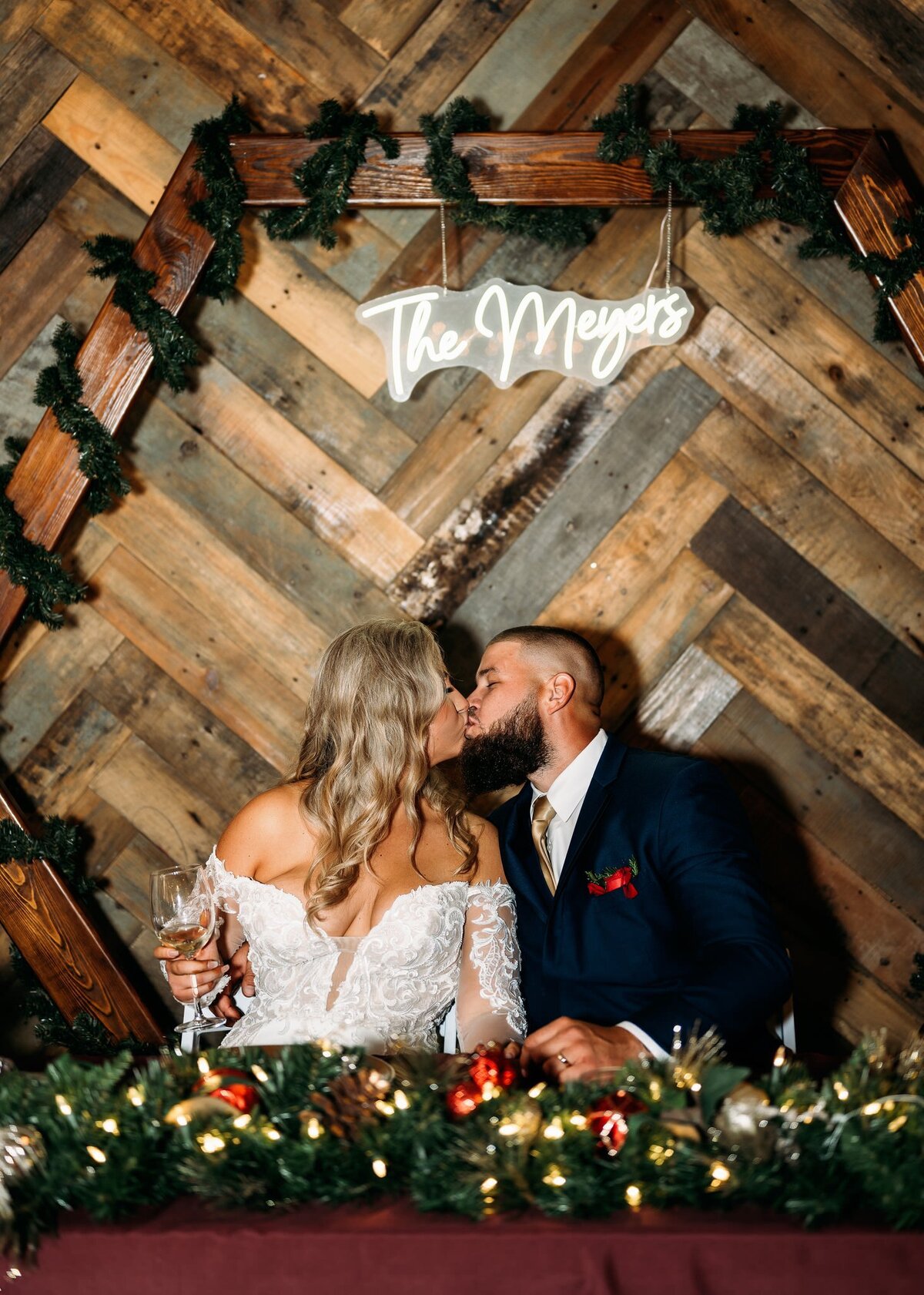 bride-and-groom-kissing-fort-myers-florida-wedding