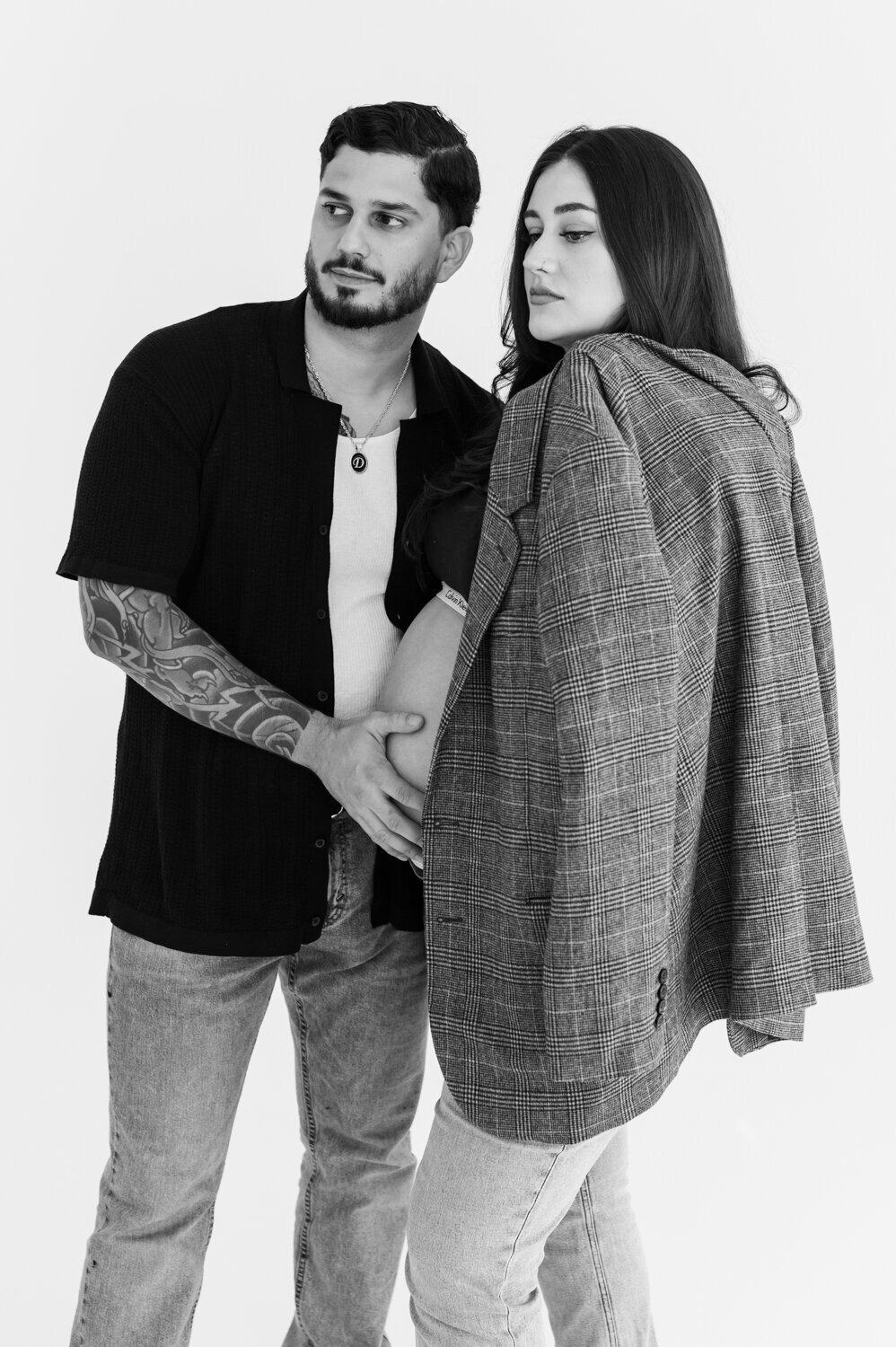 Maternity Session in studio at The Visuals in Winter Park, Fl