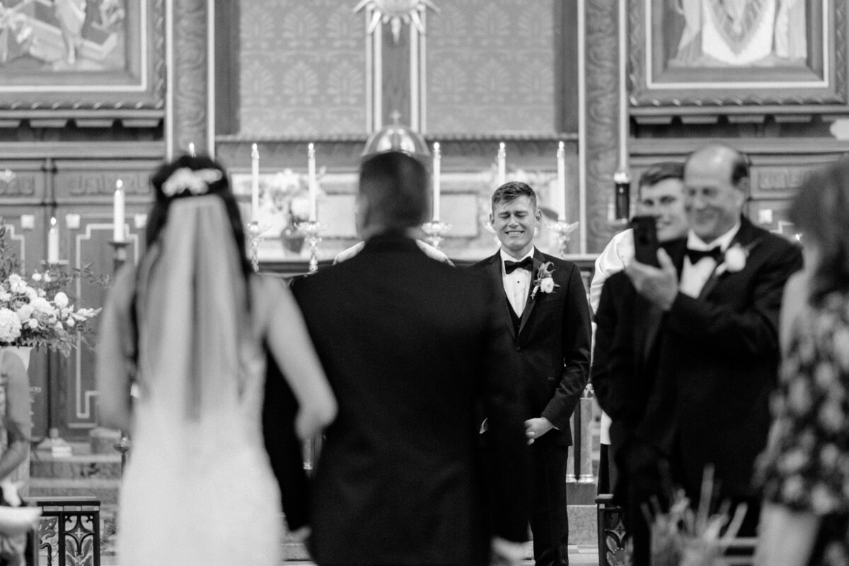 st-cecilia-catholic-church-wedding-cincinnati-37