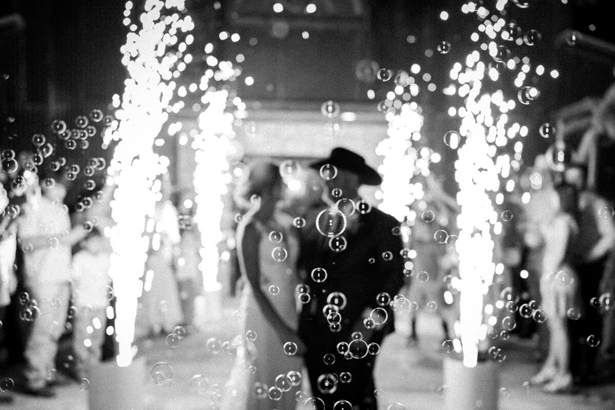 Dripping-Springs-Wedding-Exit-Bubbles-Cold-Sparks