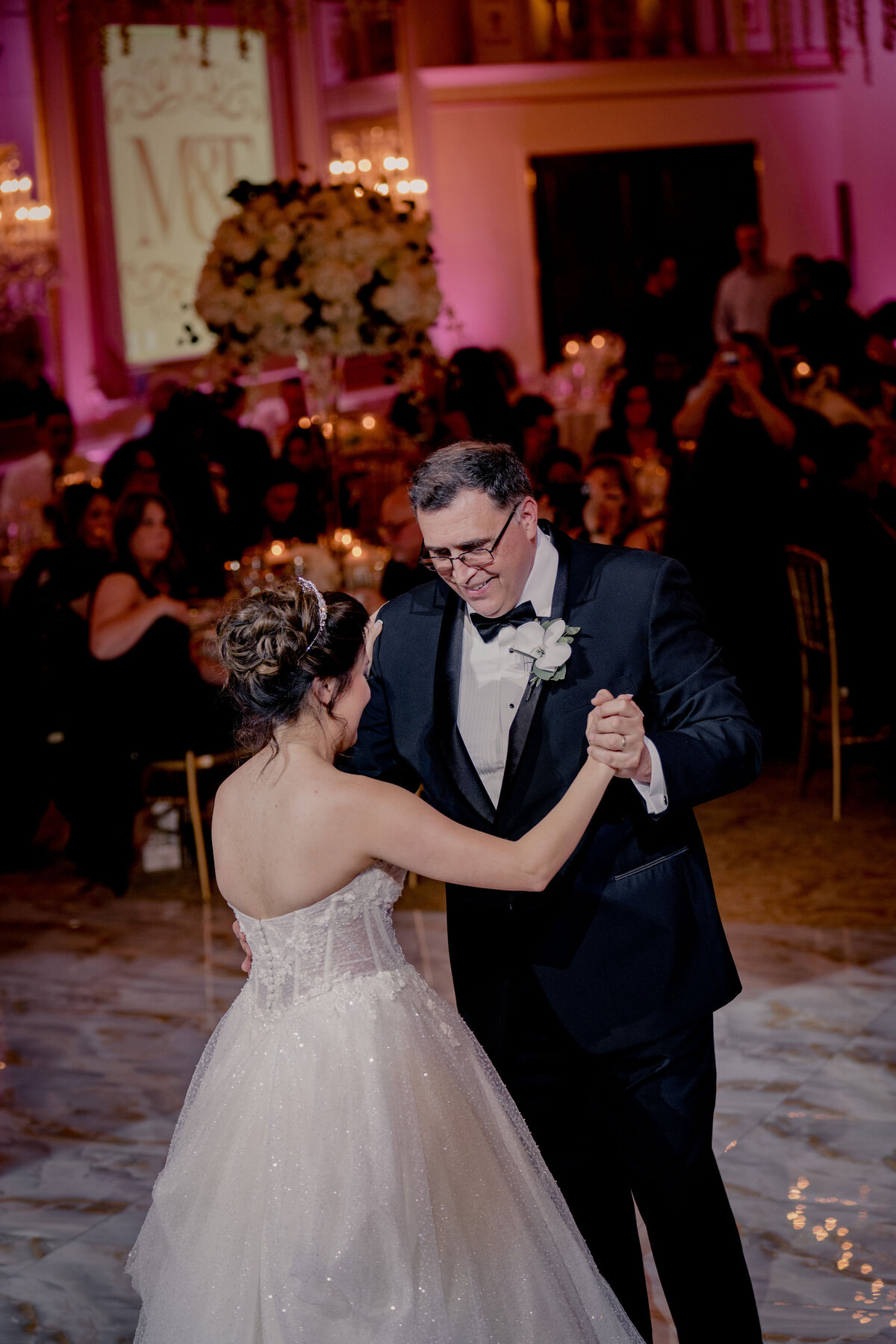 Marie + Tyler Elegant Disney weddings---  20- Reception Grand Marquis Ballroom -11