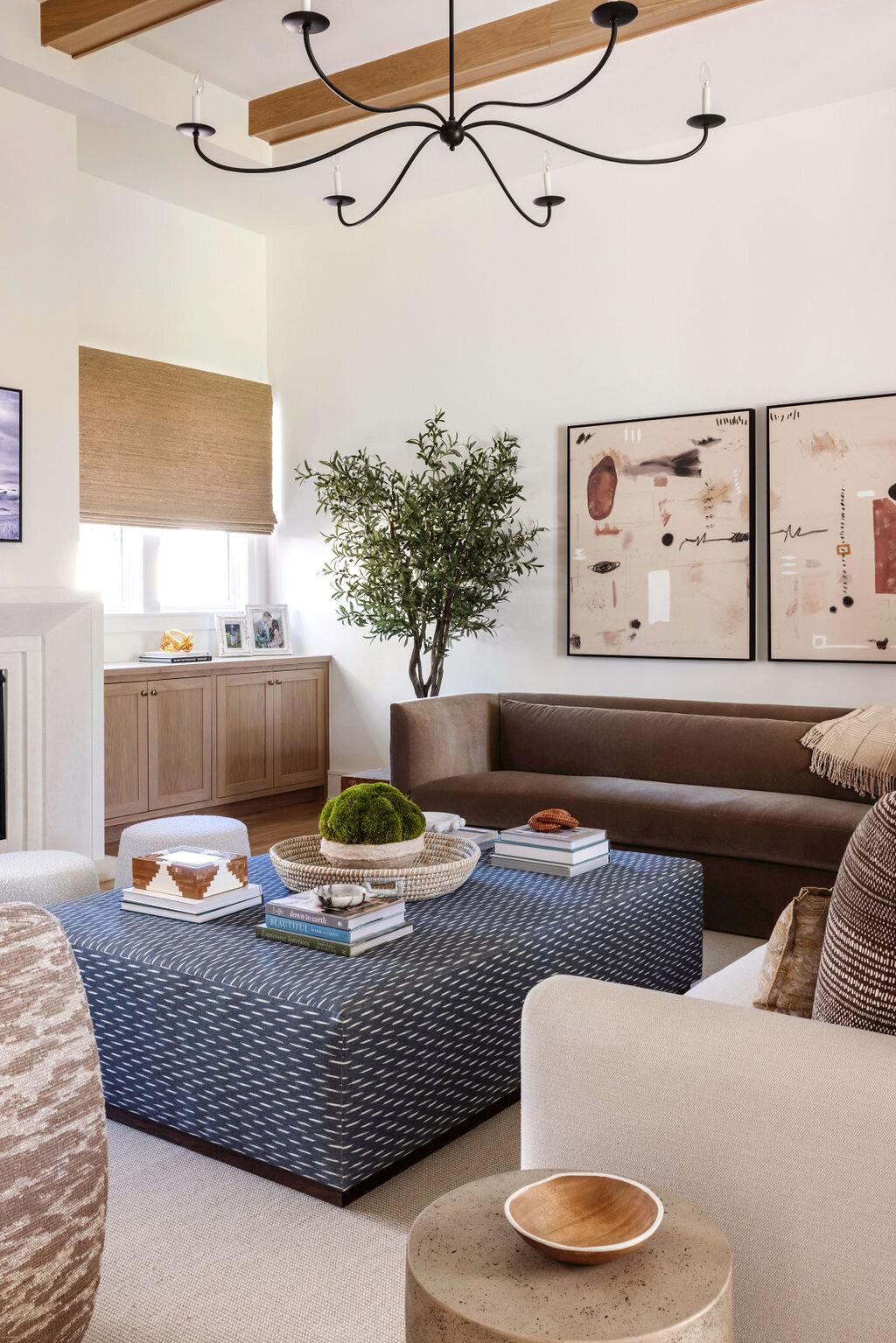 oyster creek studios stripling new build neutral and blue living space