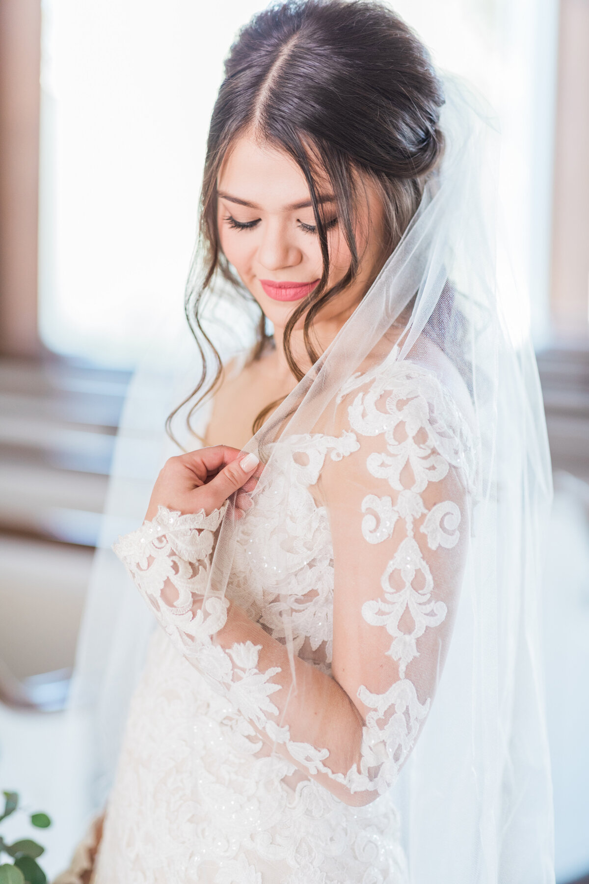 A bride at Ashton Gardens Houston West