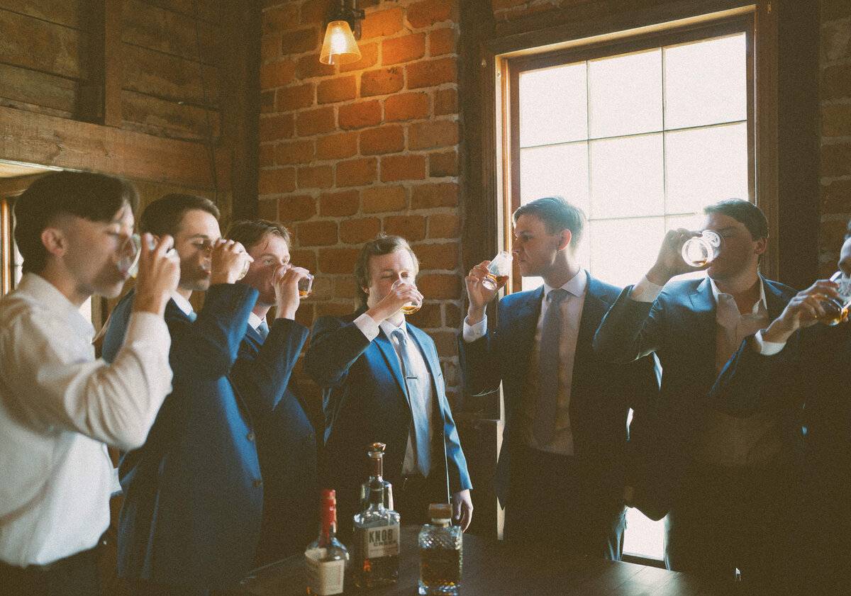 Moody Groomsmen Getting Ready-1