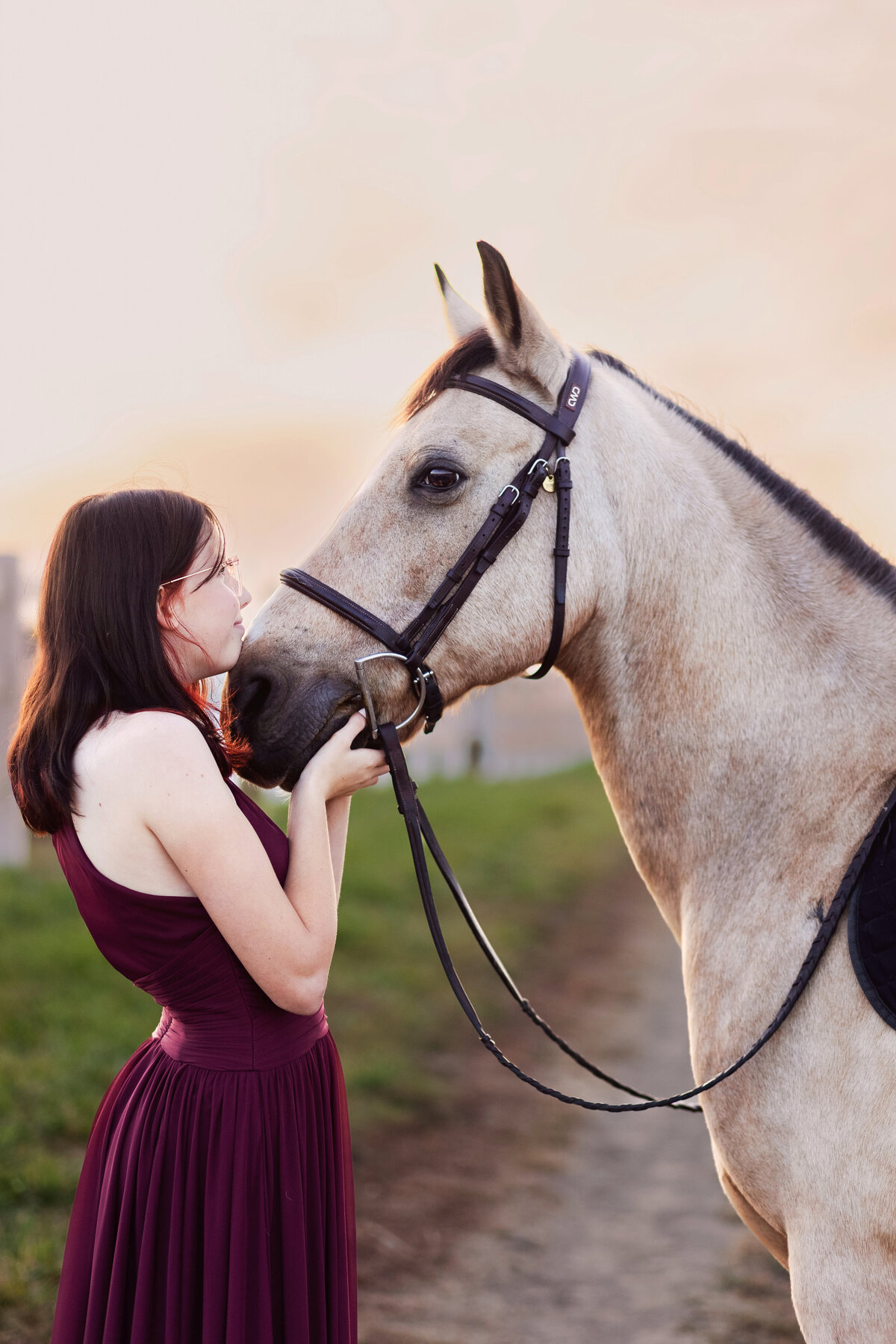girl with horse