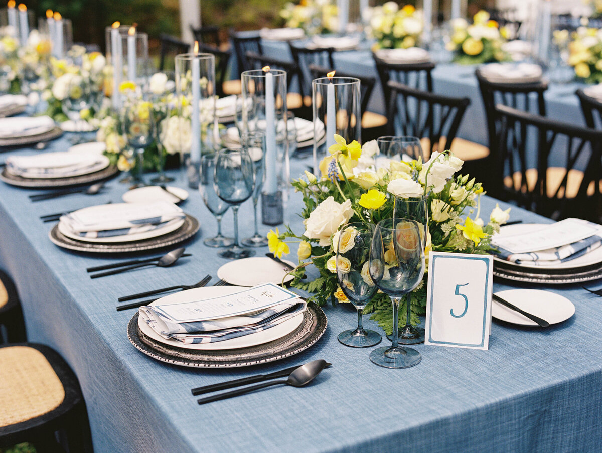 Blue and Black Luxury Tabletop 