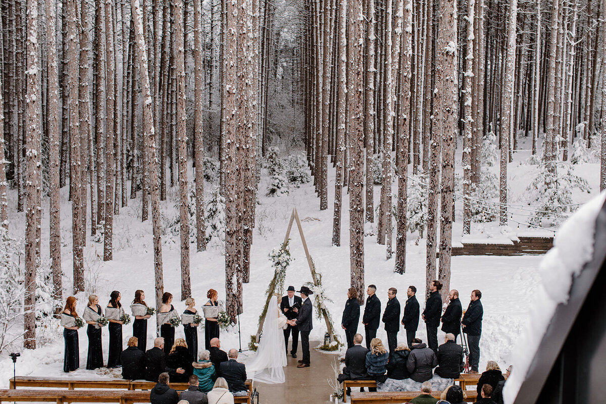 Pinewood Events - Minnesota Modern Nature Inspired Venue - Winter @itsMollySheppard - 4