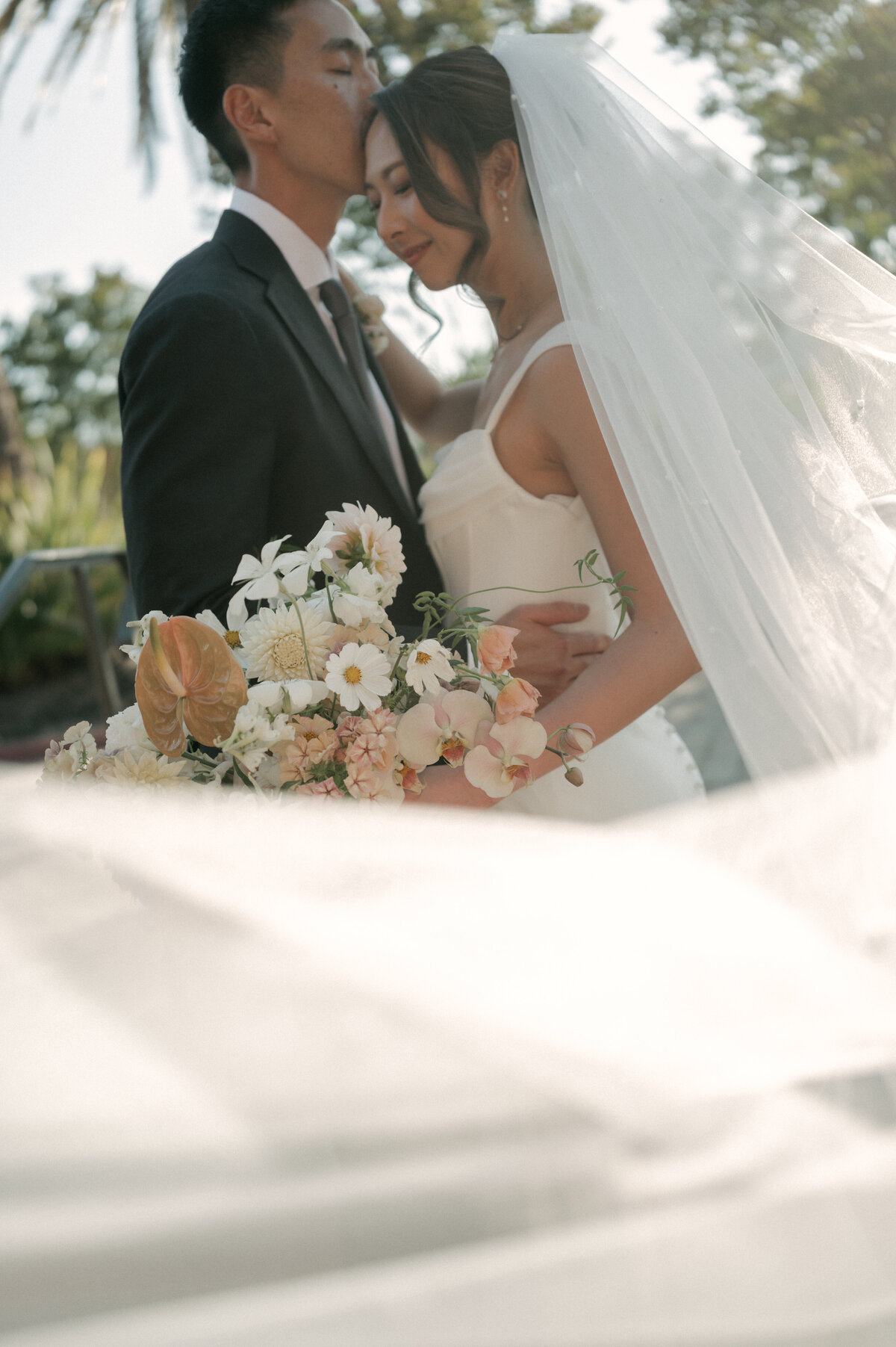 Phoebe & Jeremy Palm Event Center Wedding - Helena Wong Photography-529