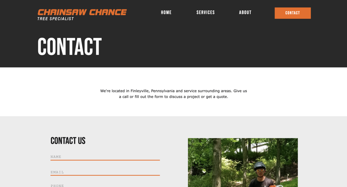 Chance Tree Chainsaw Chance Tree Specialist - Pittsburgh, PA - Contact