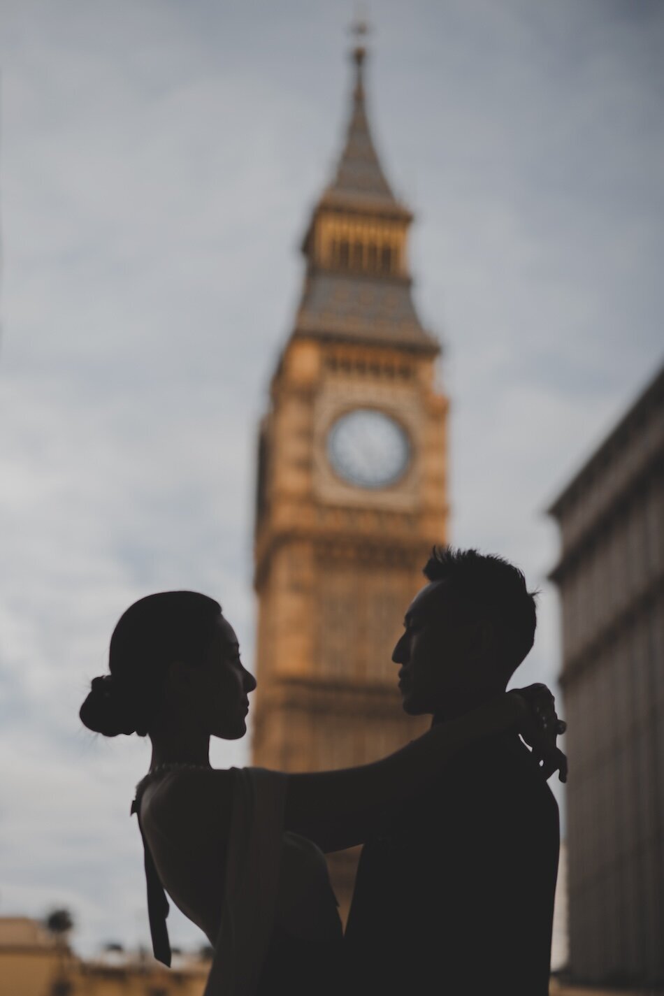 Pre-wedding photoshoot. The Londoner, Macau. Reem Acra - Breakfast at Tiffany’s.