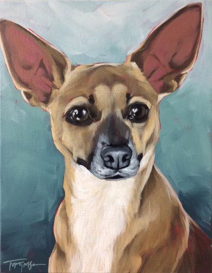 Torregrossa Fine Art Custom Pet Portrait by Stephanie T Gaffney