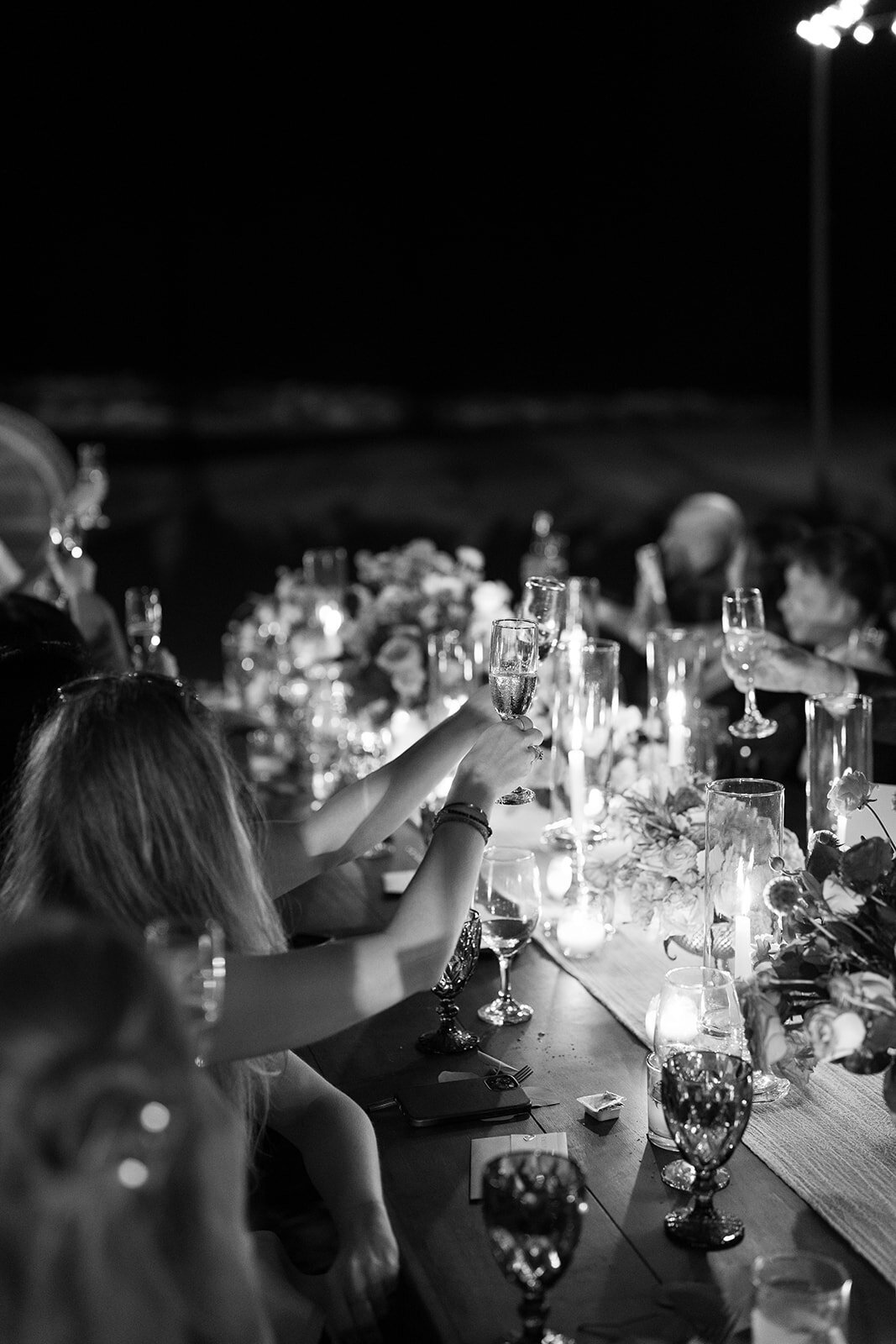 Reception cheers at Nayarit Mexico wedding