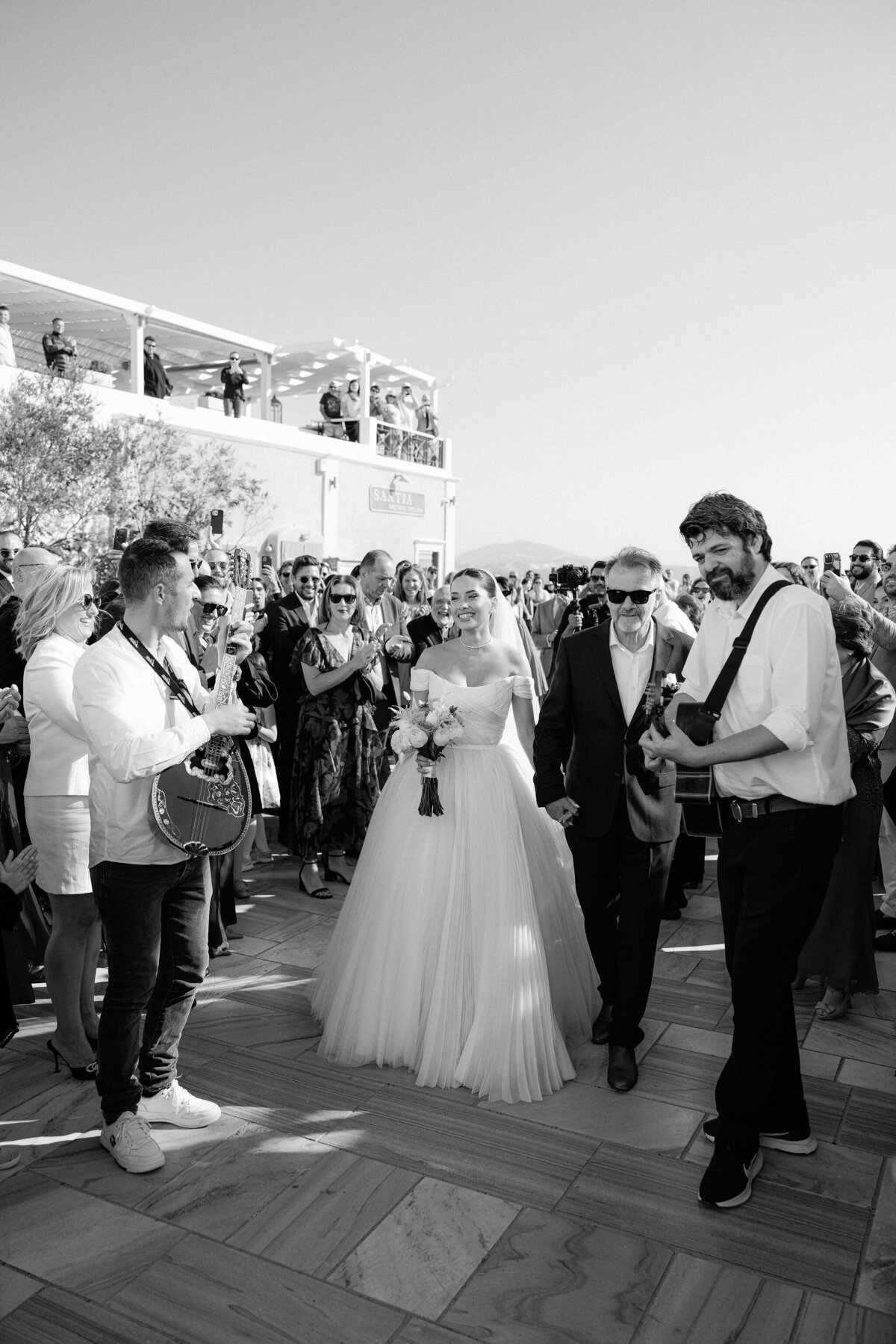 J&E | Glamorous Greece Wedding