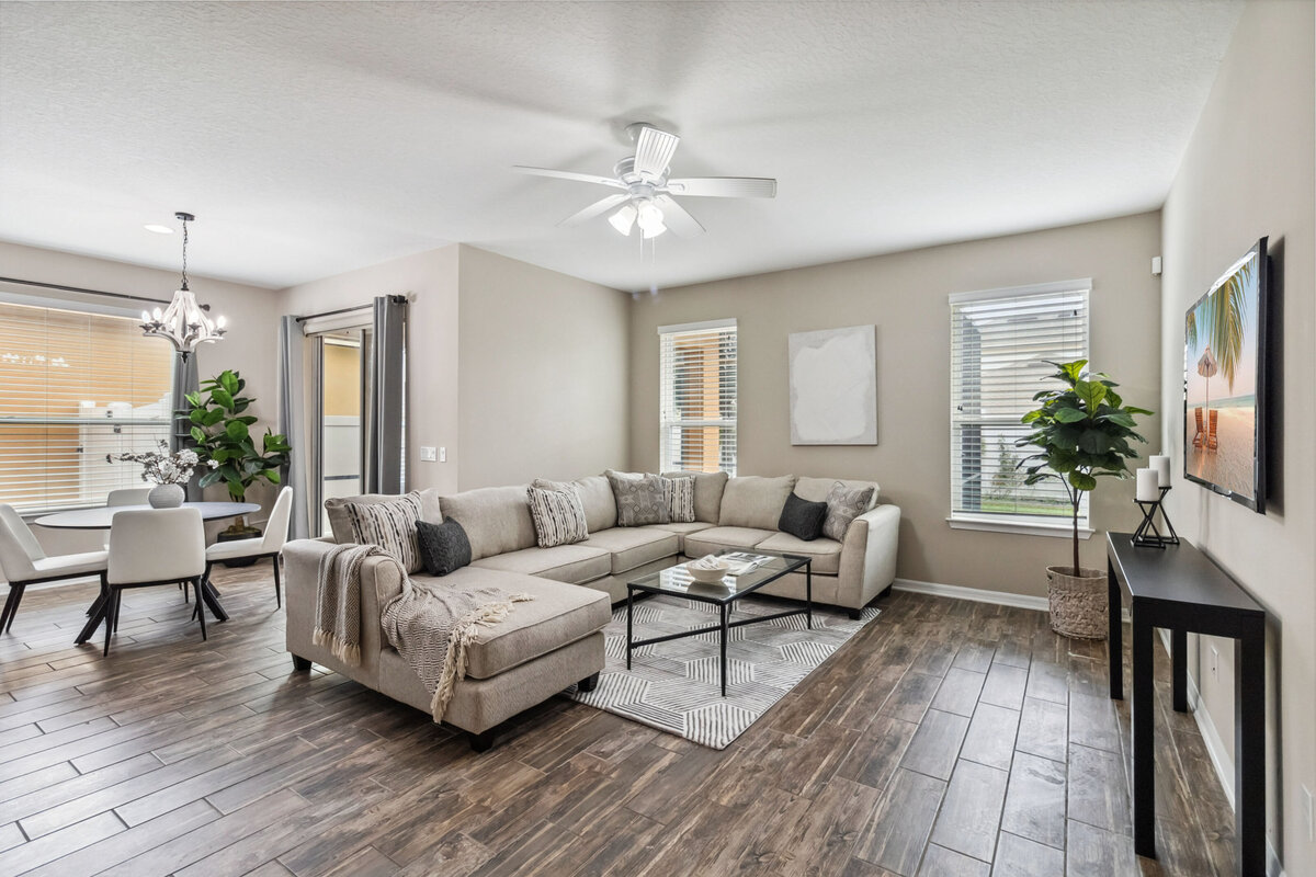 Professionally staged home in Orlando