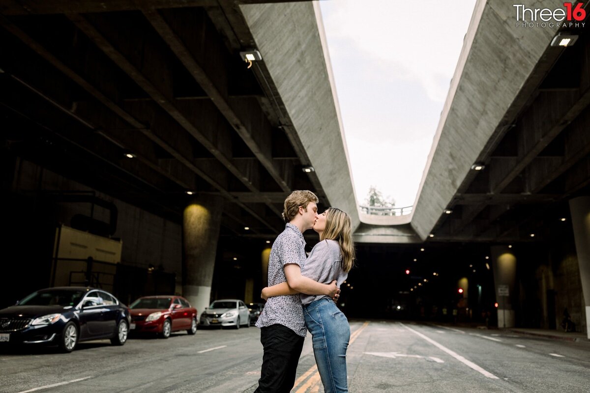 Lower Grand Avenue Engagement Los Angeles Photography 11