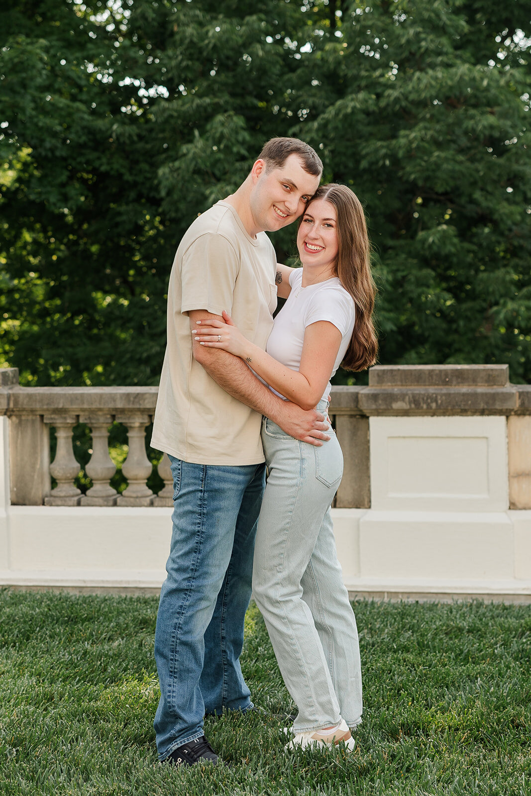 Alexis Fox Photography + Indianapolis + Indiana + Engagement Session + Newfields (20 of 37)